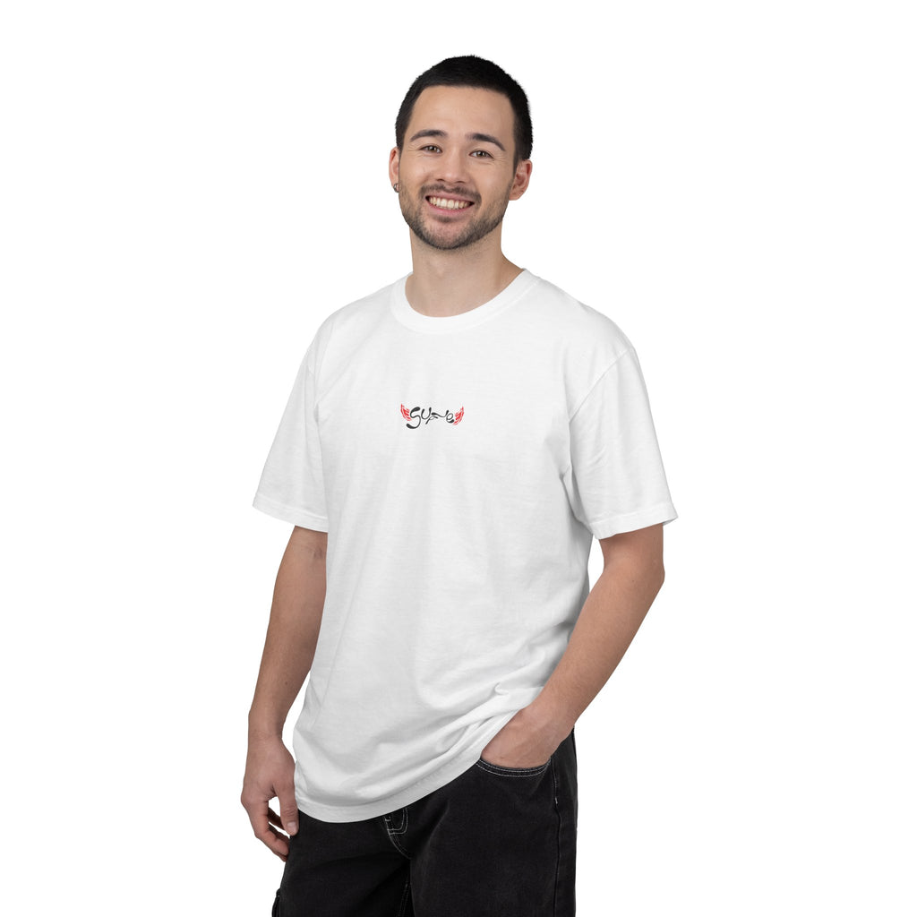 Bolivian Diablada Unisex White Tee
