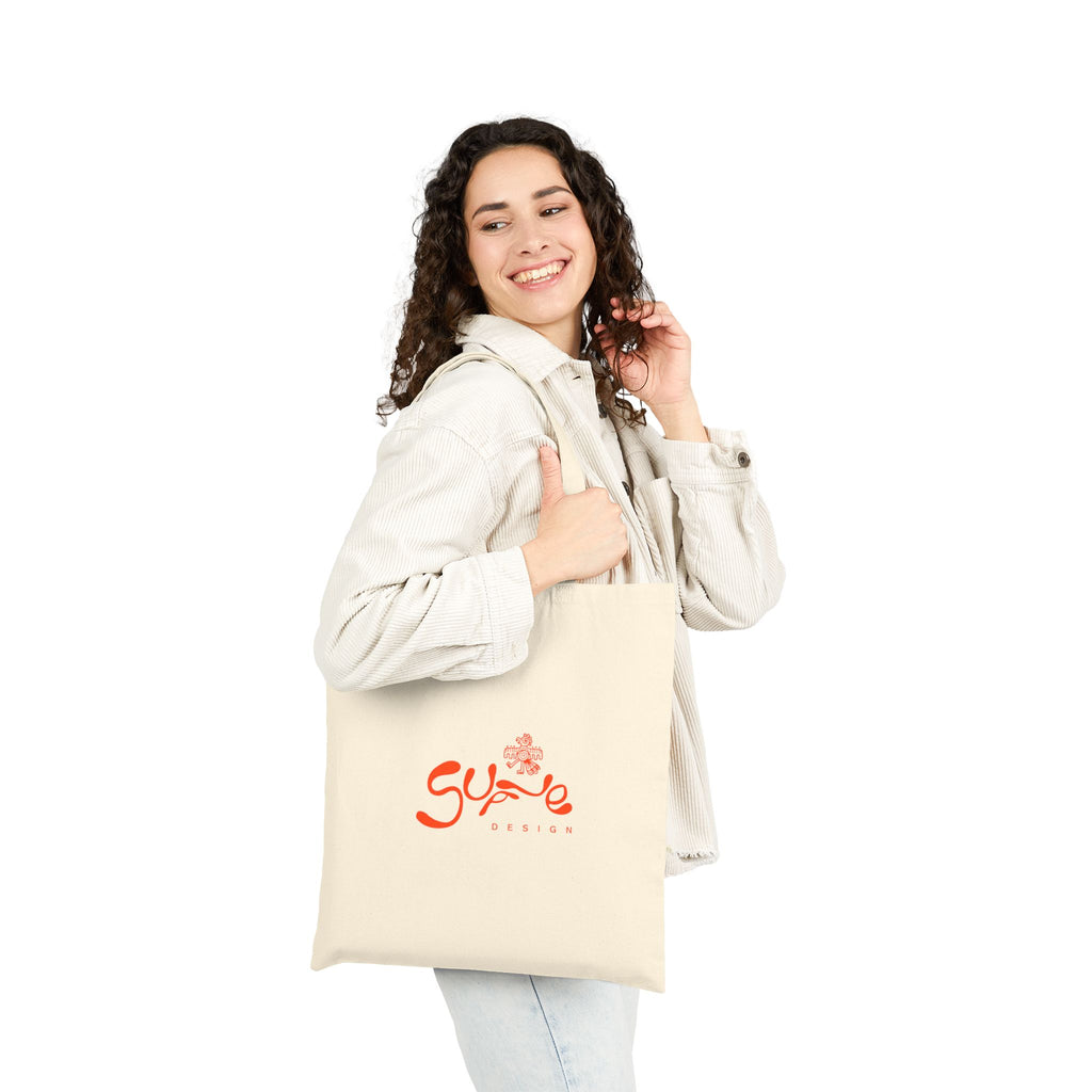 Nacimos Entre Volcanes Cotton Canvas Tote Bag