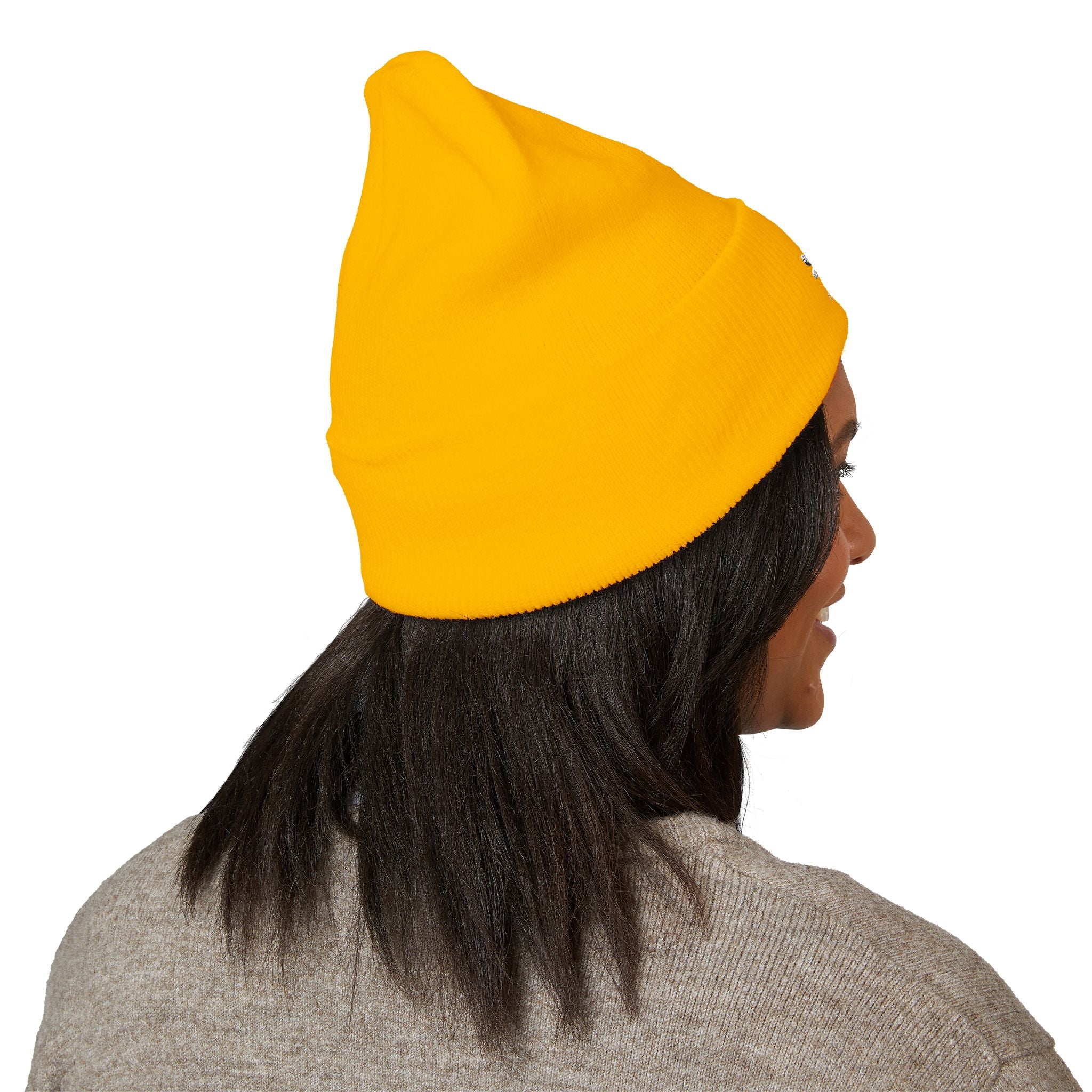 Suave Embroidered Cuffed Beanie