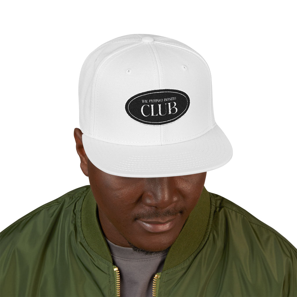 El Perreo Bonito Club White Snapback Cap