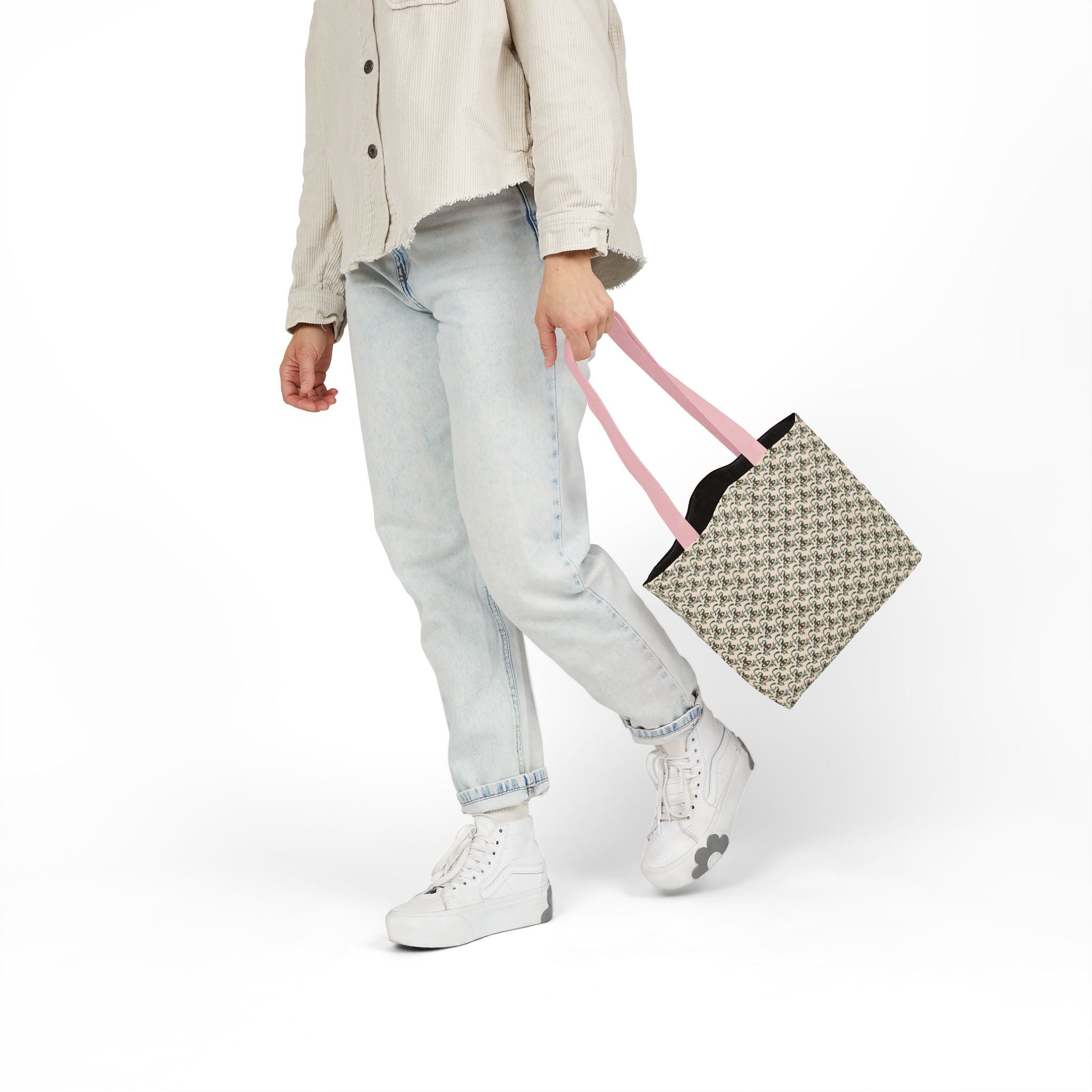 Ojitos Lindos Botanical Canvas Tote Bag