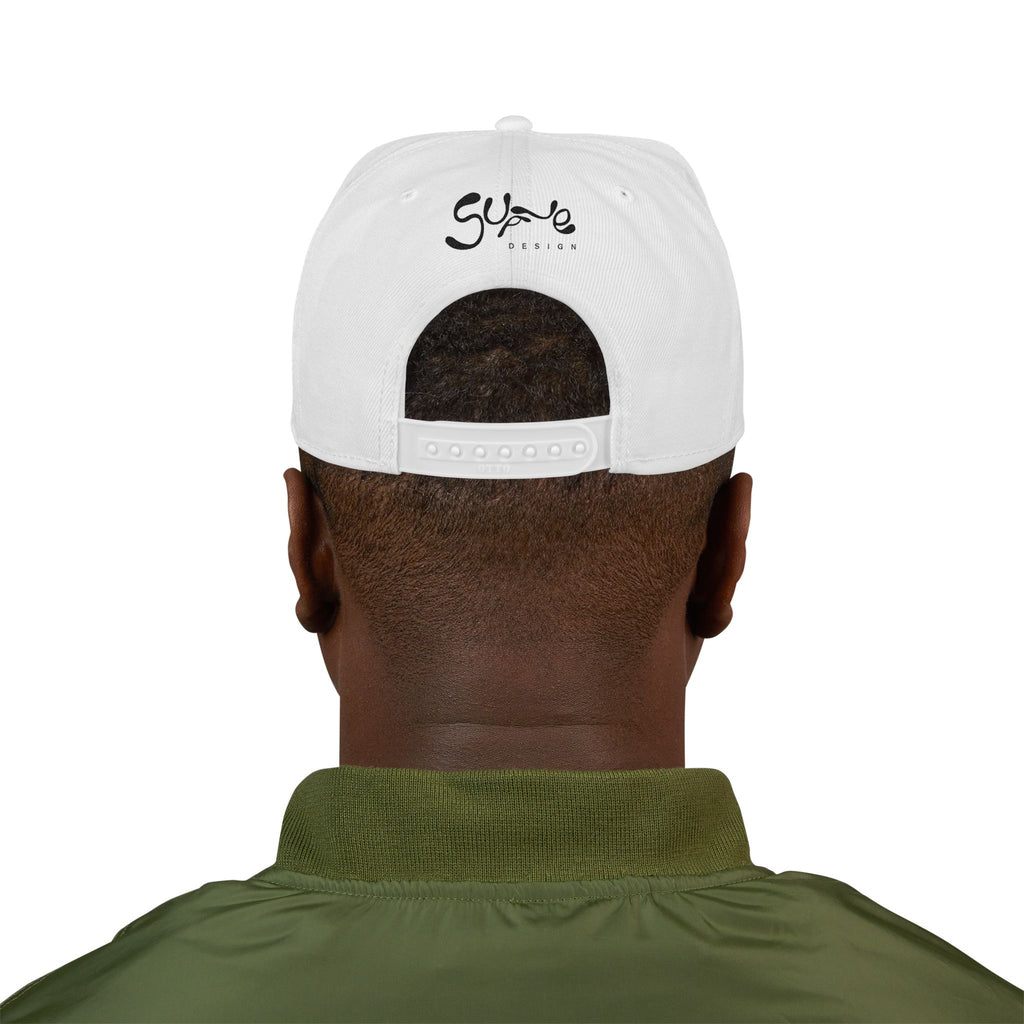 El Perreo Bonito Club White Snapback Cap