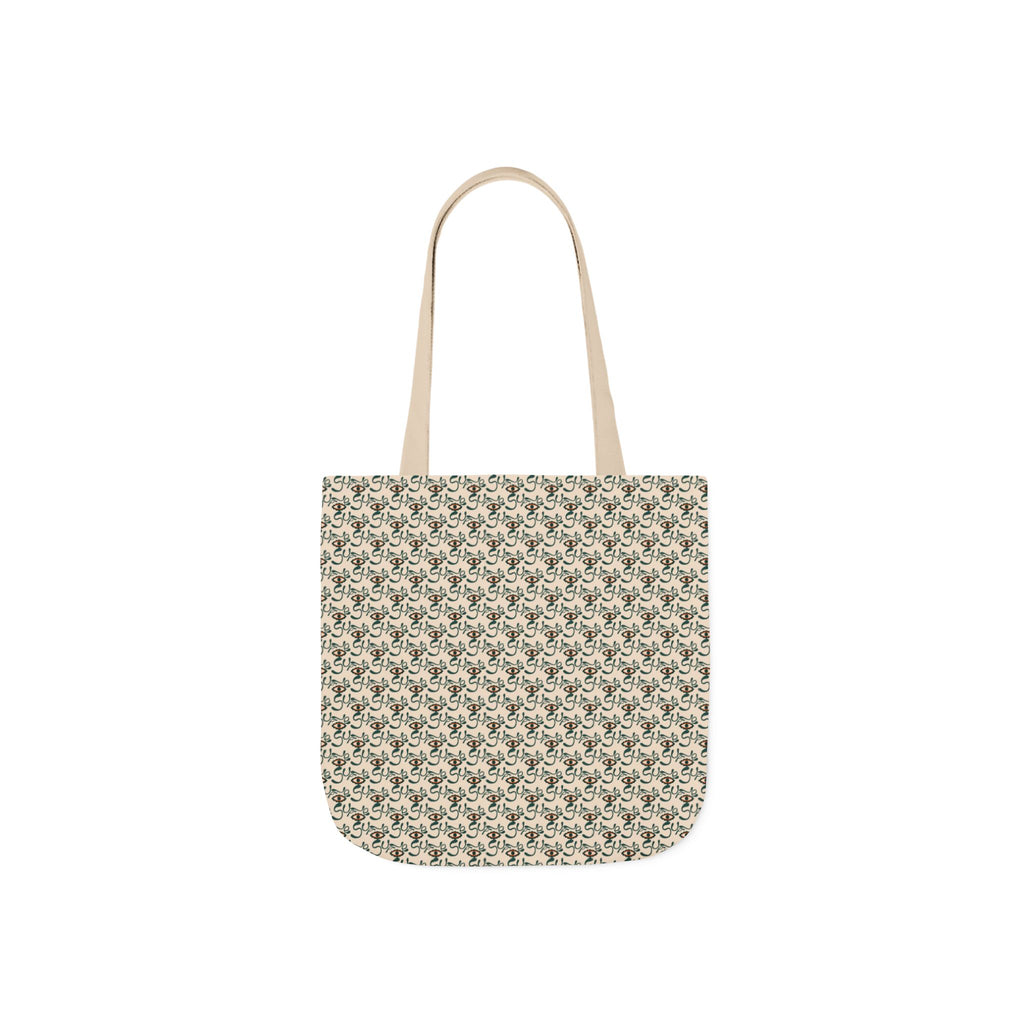 Ojitos Lindos Botanical Canvas Tote Bag
