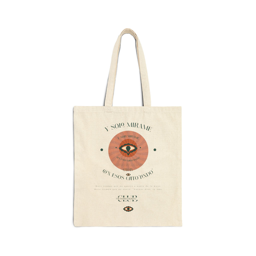 Ojitos Lindos Canvas Tote Bag