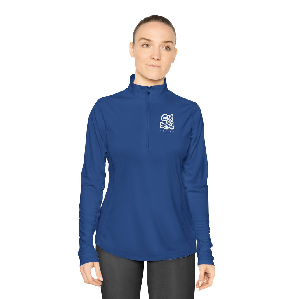 Suave Women's Quarter-Zip Color Pullover