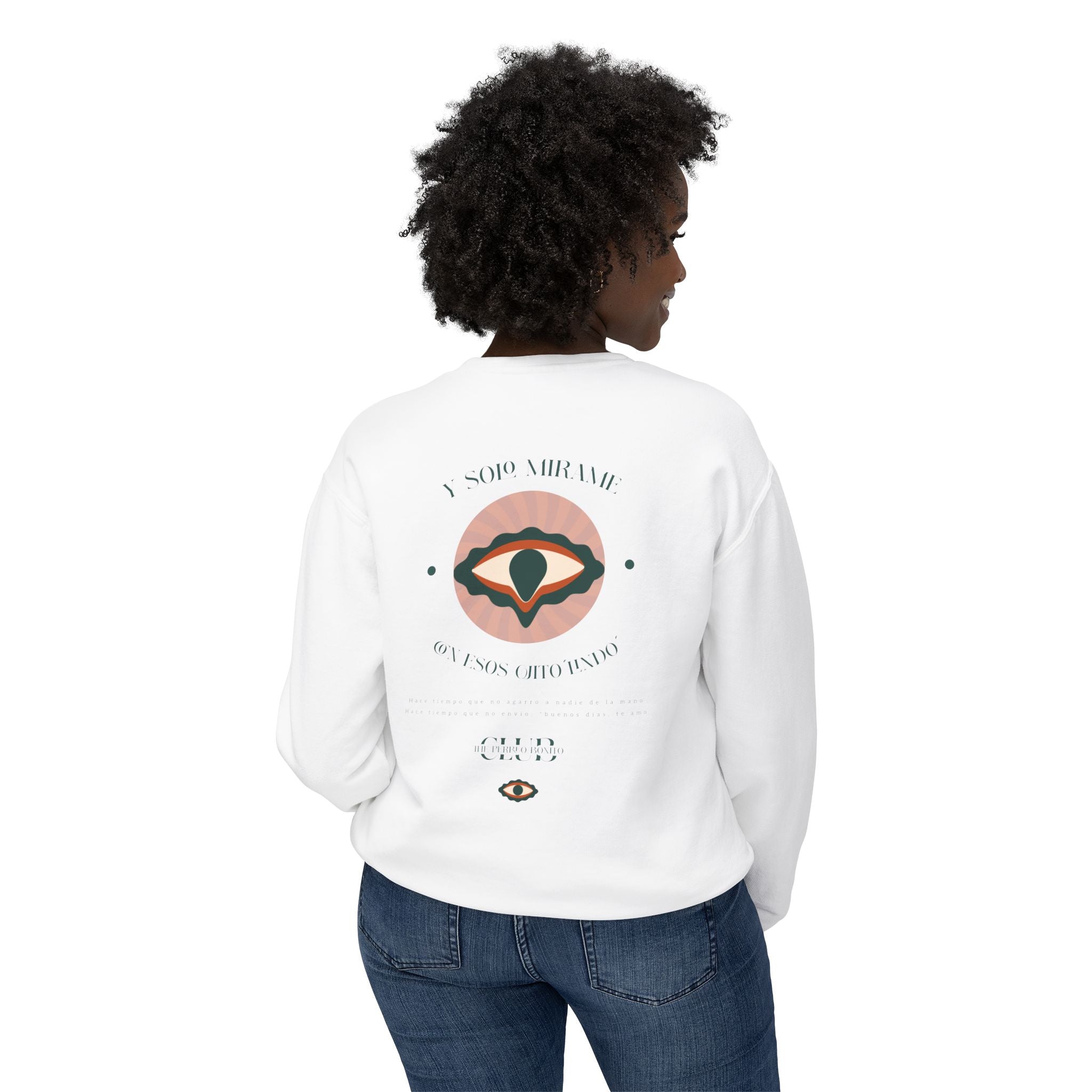 Ojitos Lindos Women's Crewneck Sweatshirt