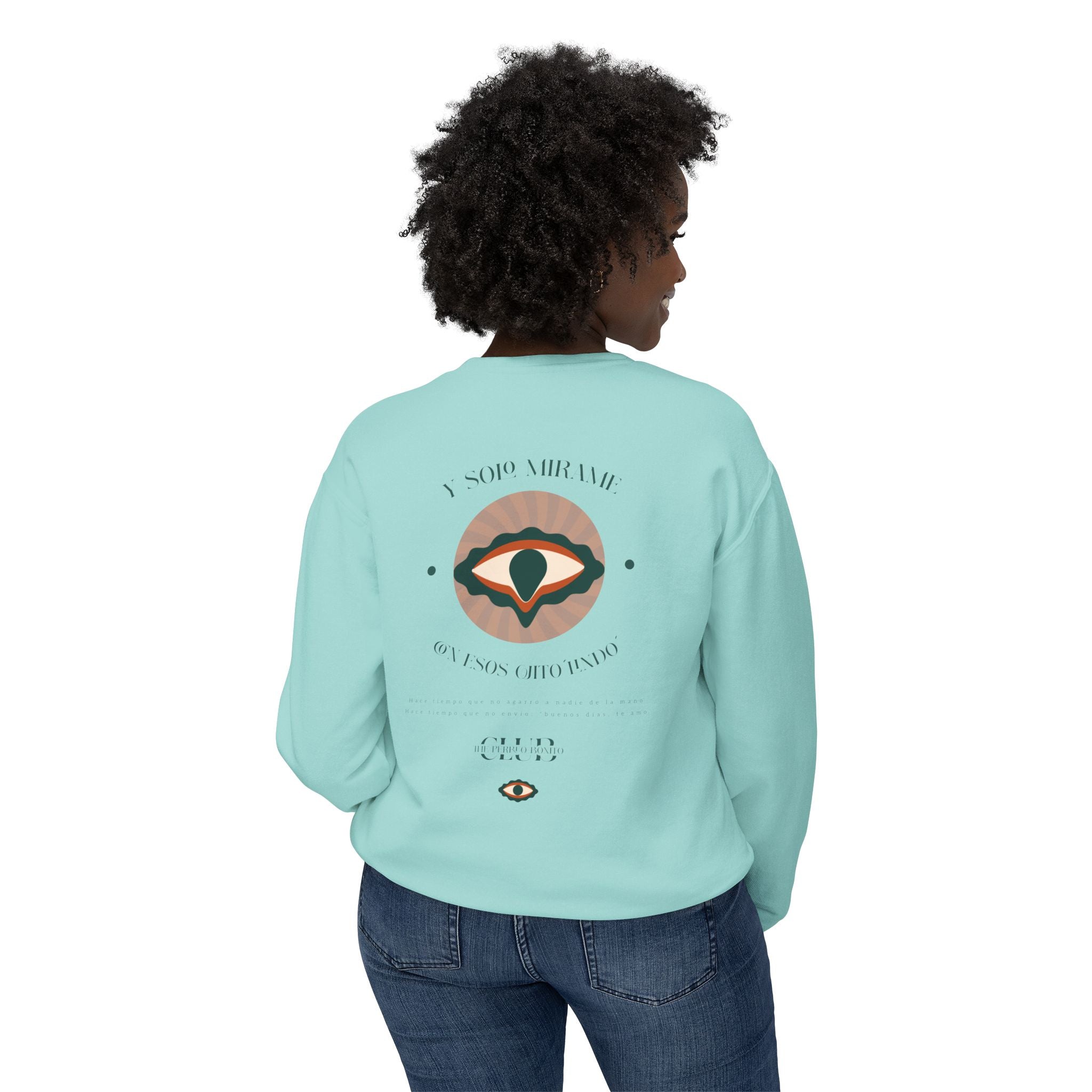 Ojitos Lindos Women's Crewneck Sweatshirt