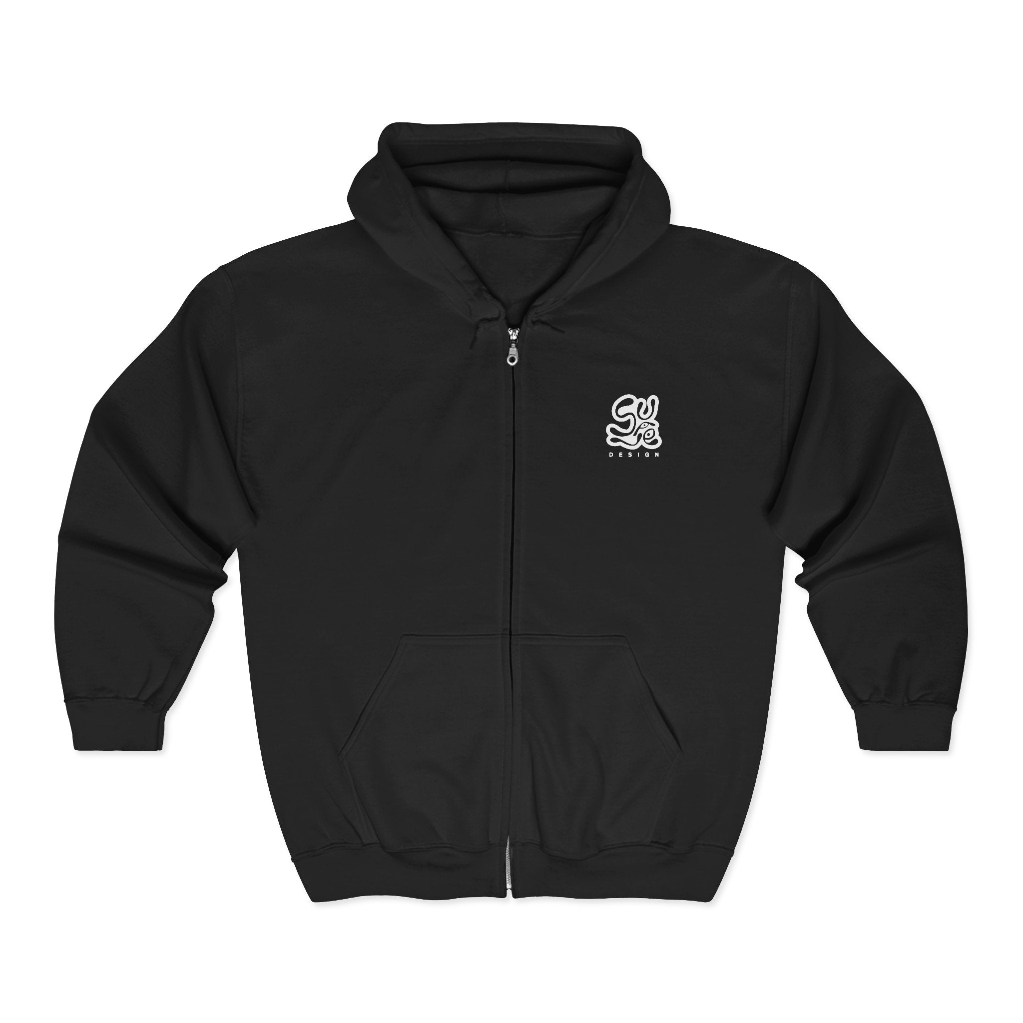 Suave Latin Unisex Streetwear Zip Hoodie