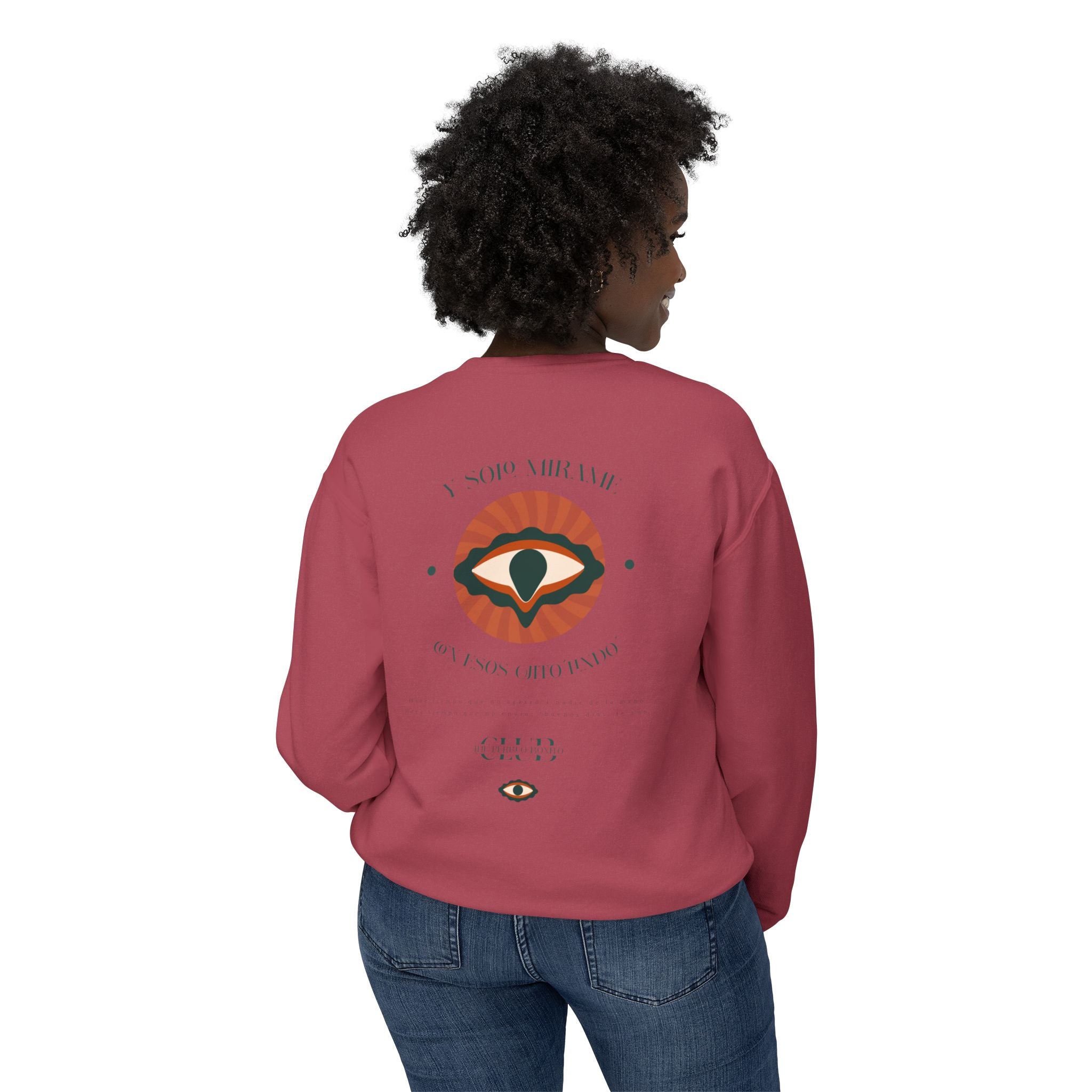 Ojitos Lindos Women's Crewneck Sweatshirt