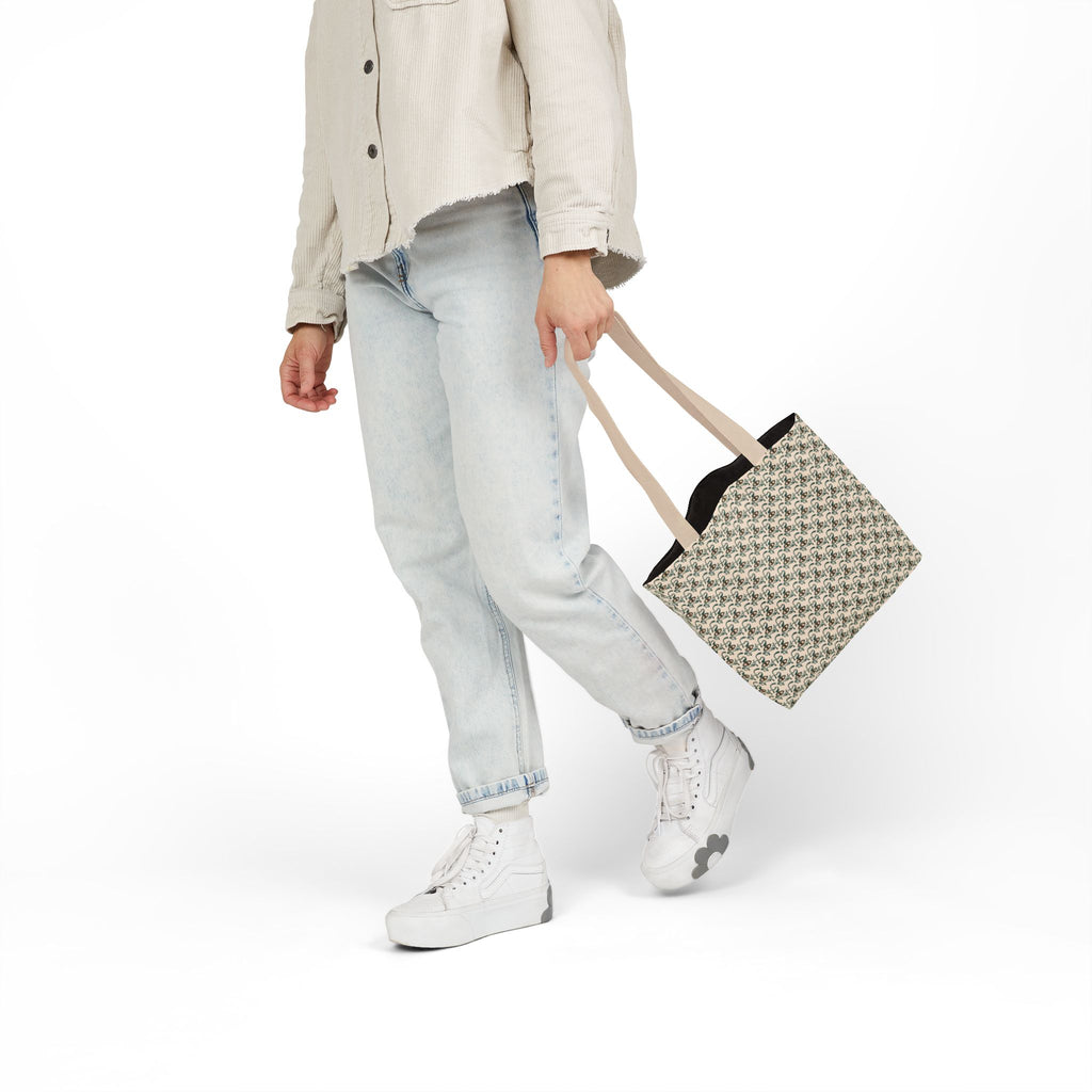 Ojitos Lindos Botanical Canvas Tote Bag