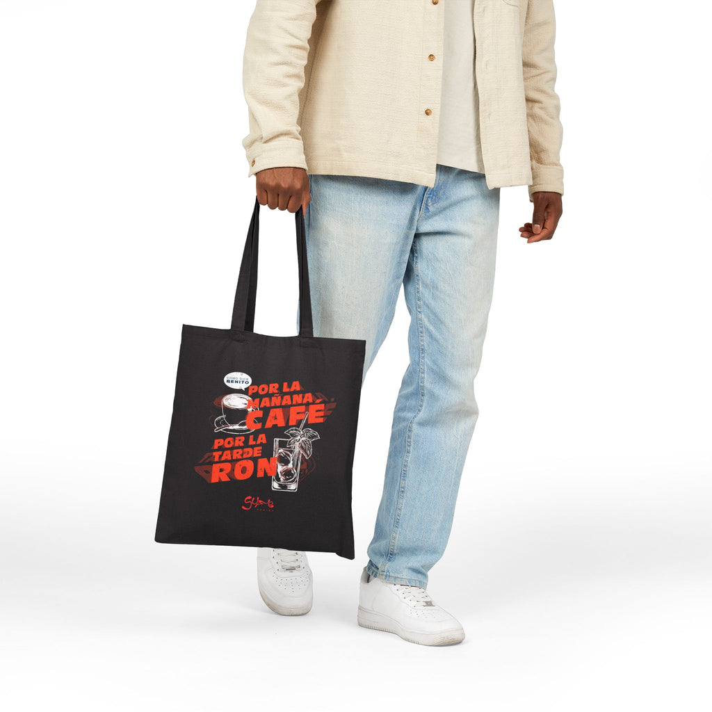 Caffé y Ron Canvas Tote Bag