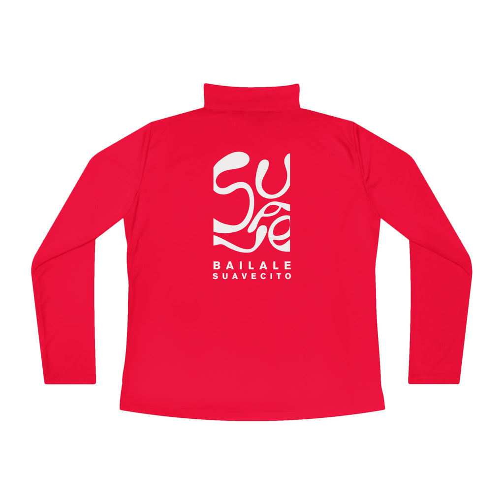 Suave Women's Quarter-Zip Color Pullover