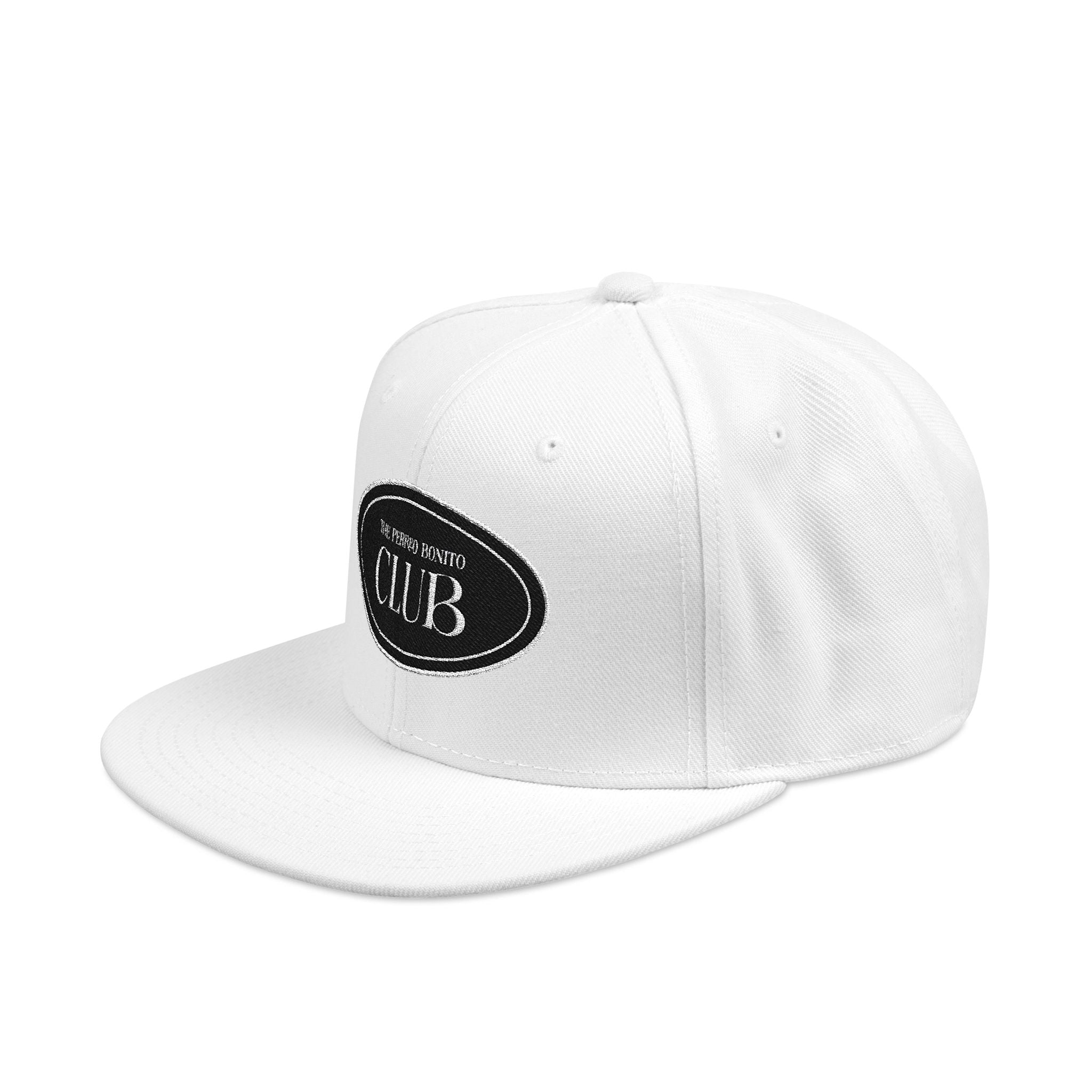El Perreo Bonito Club White Snapback Cap