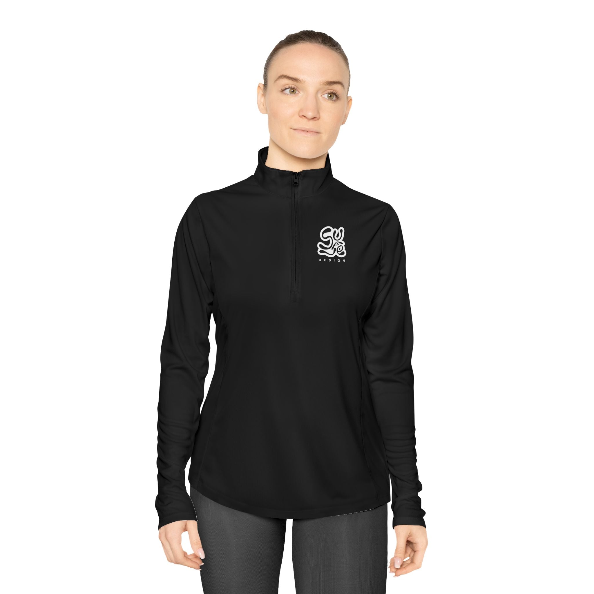 Suave Women's Quarter-Zip Color Pullover