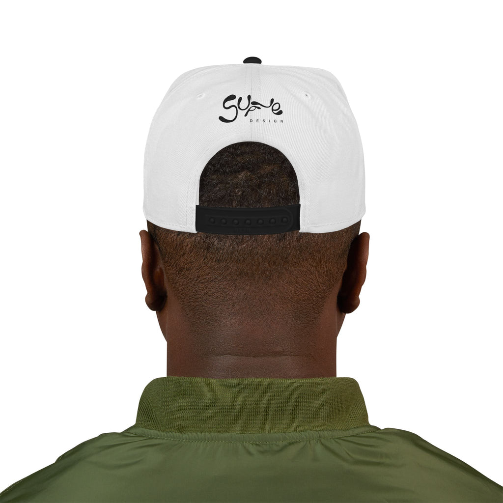 El Perreo Bonito Club White Snapback Cap