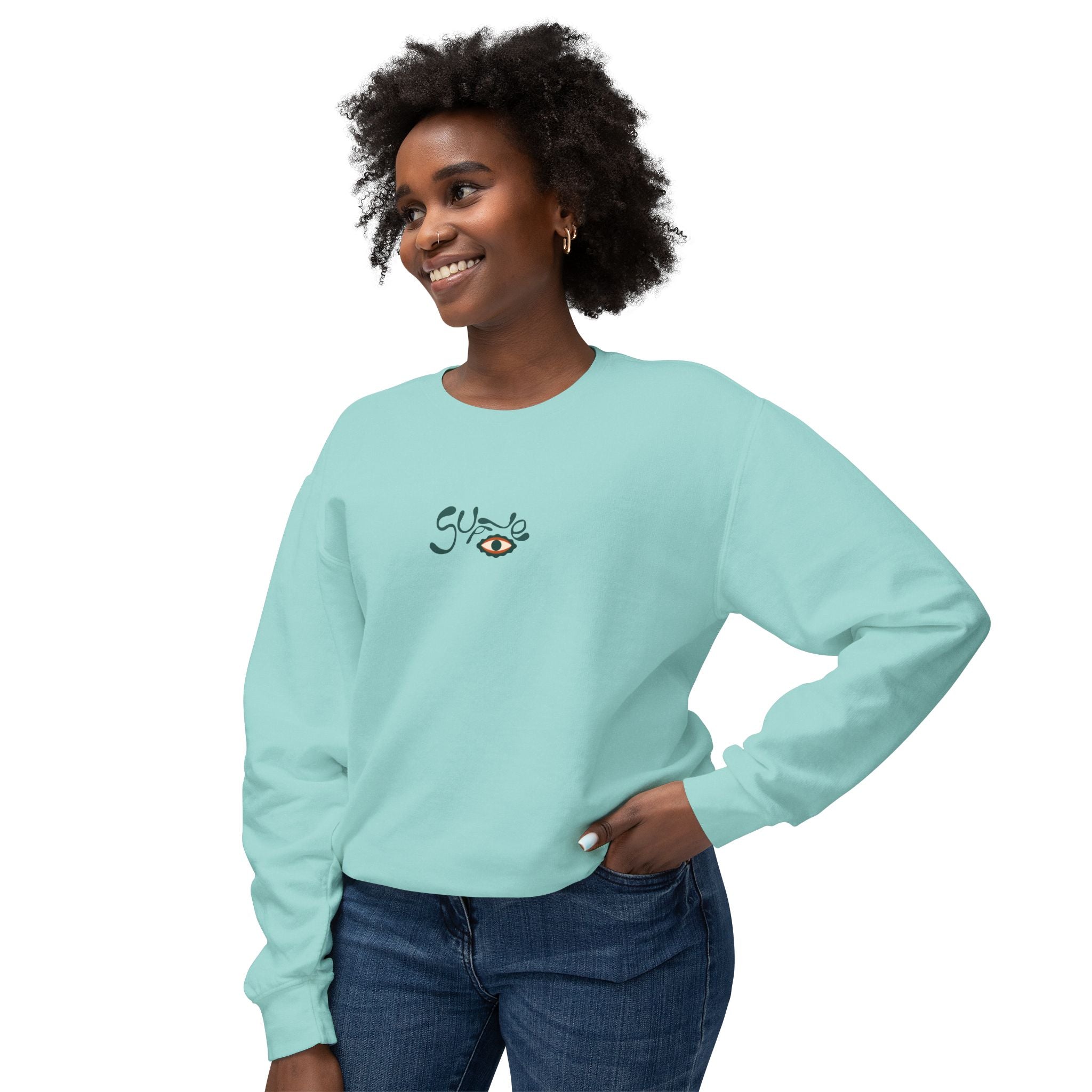 Ojitos Lindos Women's Crewneck Sweatshirt