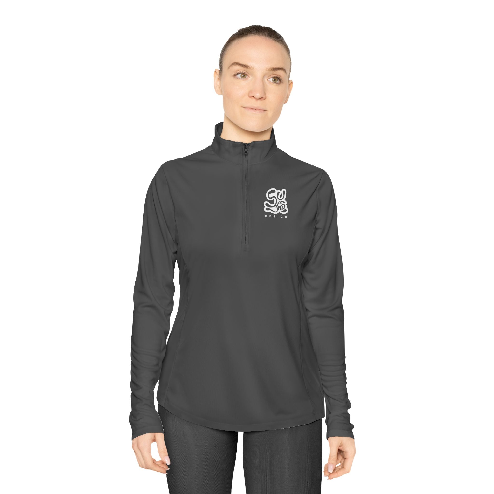 Suave Women's Quarter-Zip Color Pullover