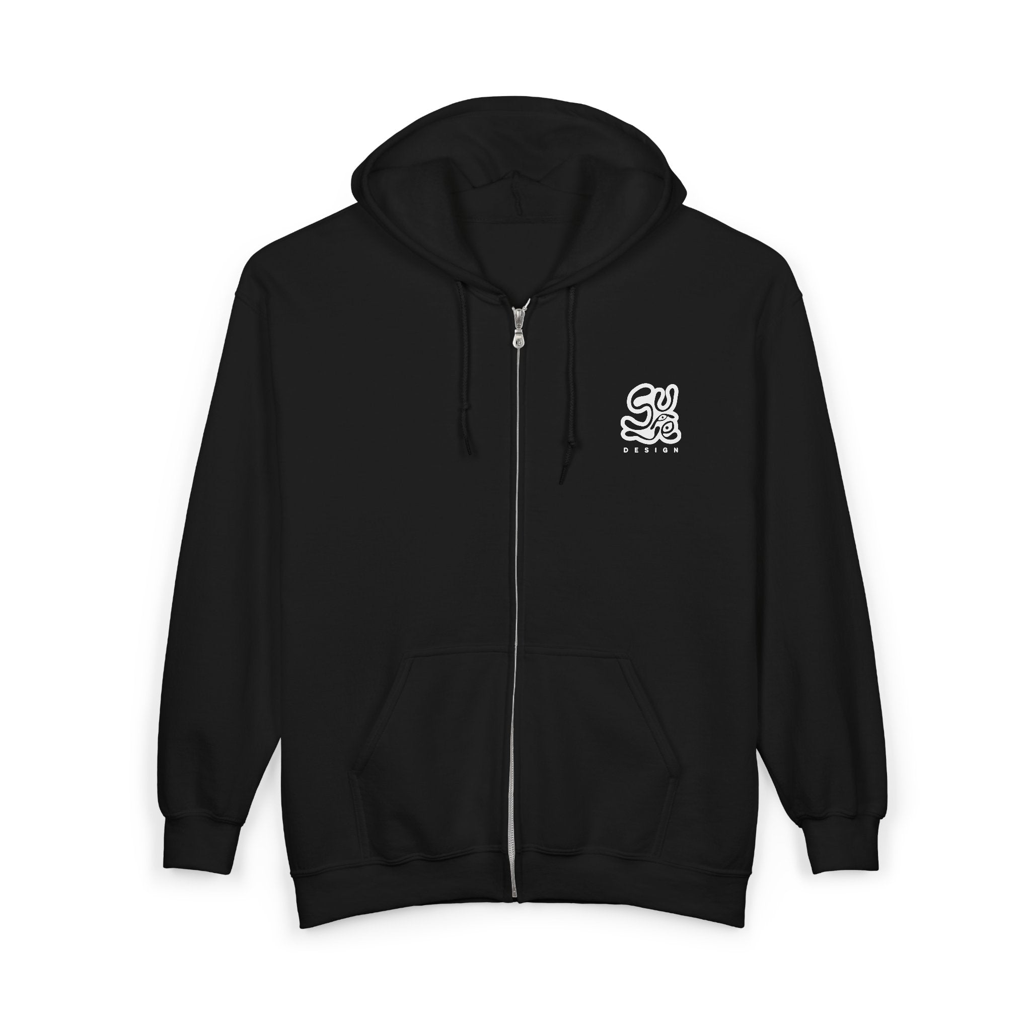 Suave Latin Unisex Streetwear Zip Hoodie