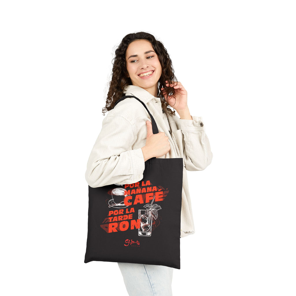 Caffé y Ron Canvas Tote Bag