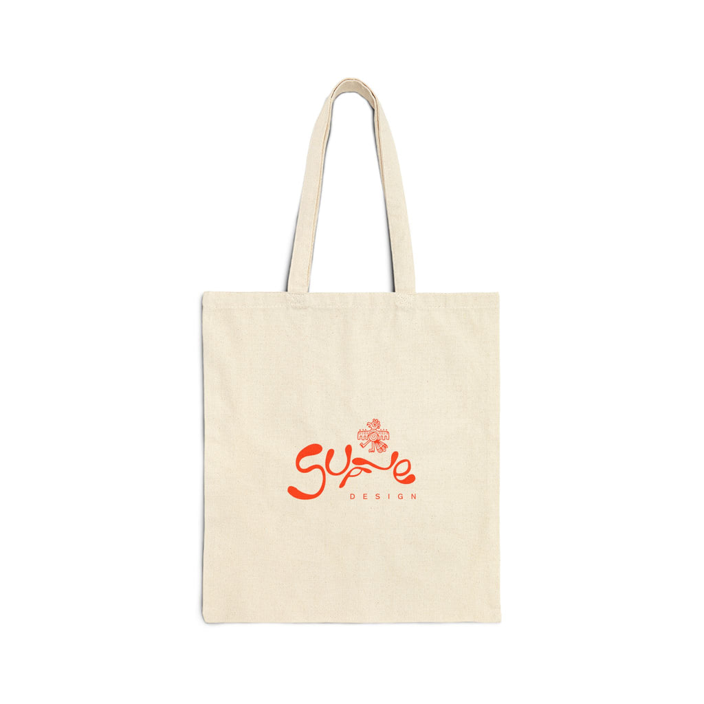 Nacimos Entre Volcanes Cotton Canvas Tote Bag