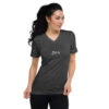 Unisex Short Sleeve V-Neck T-Shirt
