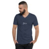 Unisex Short Sleeve V-Neck T-Shirt