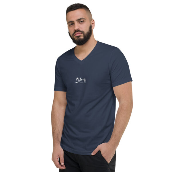 Unisex Short Sleeve V-Neck T-Shirt